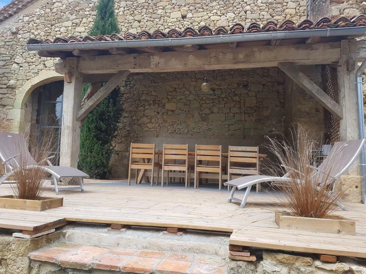 Gite De La Commanderie Villa Castéra-Verduzan Exterior foto